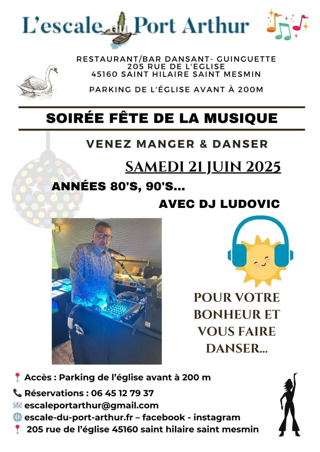 Soirée fête de la musique samedi 21 juin 2025