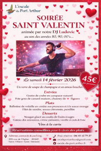 Soirée Saint Valentin