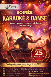Samedi 25 avril Soirée Karaoké danse
