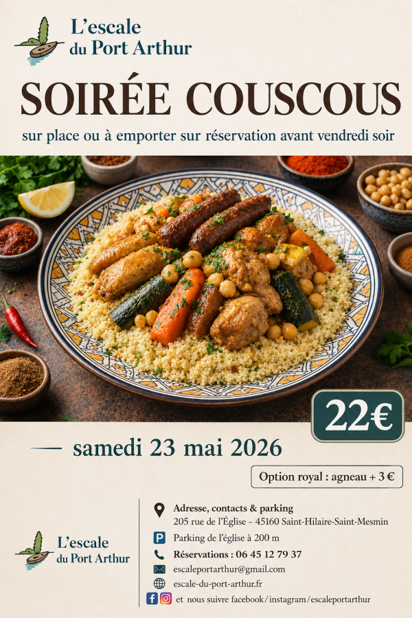 Couscous sur commande