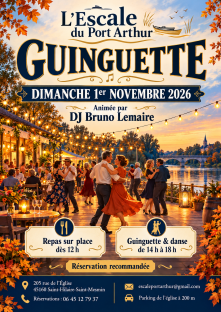 Guinguette du dimanche 1er novembre 2026