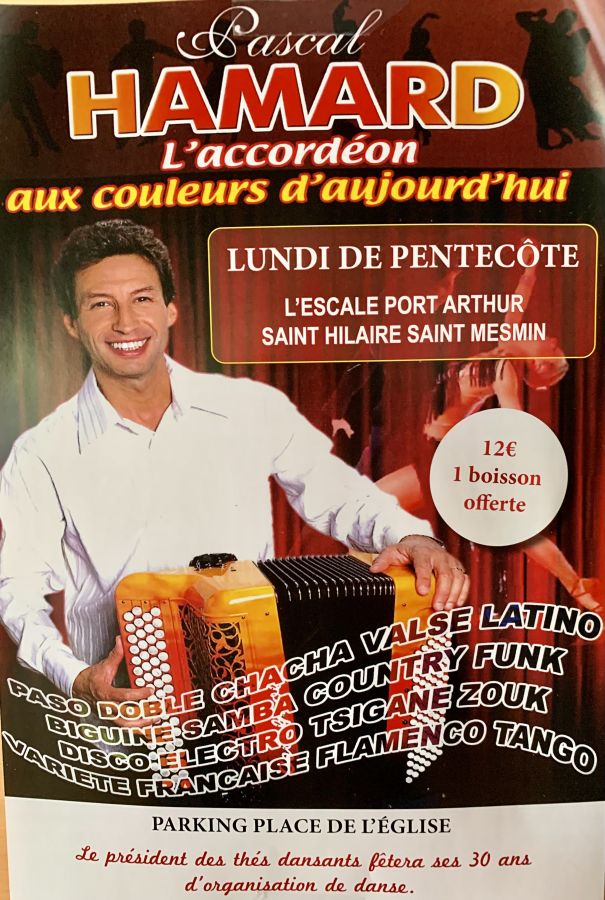 Guinguette  du lundi de pentecôte 6 juin