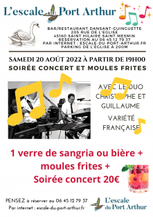 Soirée Rock et variété Française