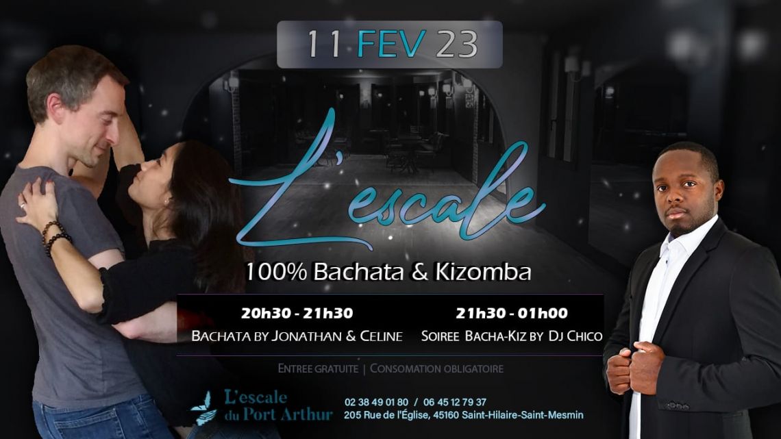 Soirée 100% Bachata & Kizomba Vendredi 11 Février 2023