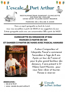 Guinguette du Dimanche 27 Mai